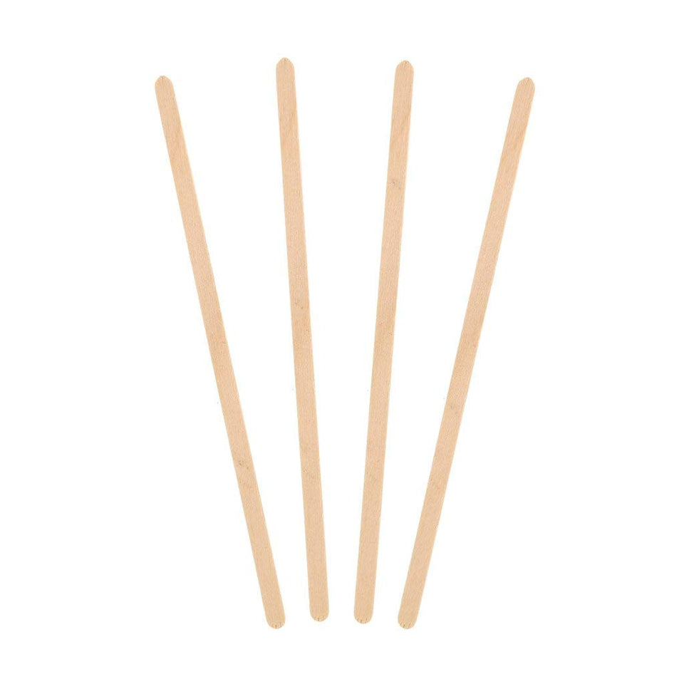 7" Wooden Coffee Stirrer - Box of 1,000ct