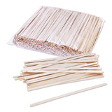 7" Wooden Coffee Stirrer - Box of 1,000ct