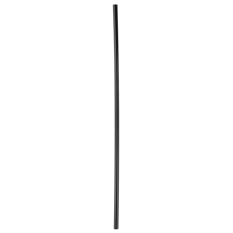 Choice Black Stirrers/Sip Straws for Coffee, Cocktail 7 1/2" Unwrapped (Box of 1,000)
