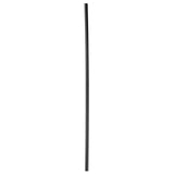 Choice Black Stirrers/Sip Straws for Coffee, Cocktail 7 1/2" Unwrapped (Box of 1,000)
