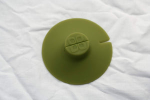 Epoca Silicone Tea Bag Buddy and Cup Cover Lid, 2-Pack, Green