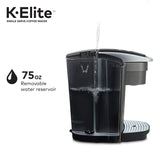 Keurig K-Elite Single Serve K-Cup Pod Coffee Maker, with Strong Temperature Control, Iced Coffee Capability, 12oz Brew Size, Programmable, Brushed Slate