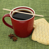 7" Wooden Coffee Stirrer - Box of 1,000ct