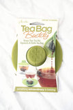 Epoca Silicone Tea Bag Buddy and Cup Cover Lid, 2-Pack, Green